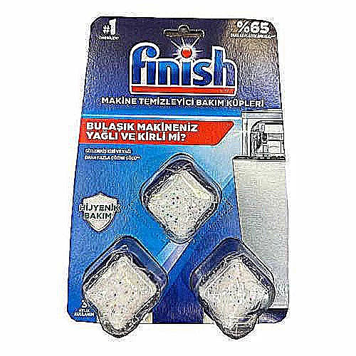 قرص جرمگیر ماشین ظرفشویی فینیش Finish بسته 3 عددی