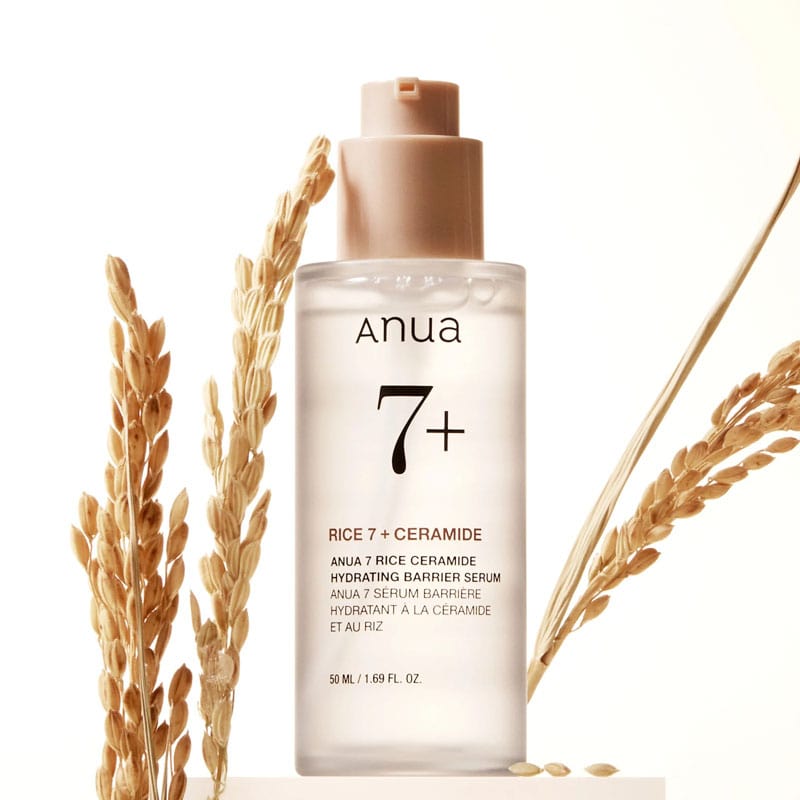 سرم آبرسان و تقویتکننده سد دفاعی برنج و سراماید آنوا Anua 7 Rice Ceramide Hydrating Barrier Serum 37 سرم آبرسان و تقویتکننده سد دفاعی برنج و سراماید آنوا Anua 7 Rice Ceramide Hydrating Barrier Serum