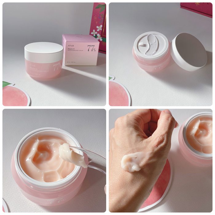 کرم آبرسان و تغذیه کننده نیاسینامید هلو آنوا ANUA Peach 77% Niacin Enriched Cream 50ml 40 کرم آبرسان و تغذیه کننده نیاسینامید هلو آنوا ANUA Peach 77% Niacin Enriched Cream 50ml