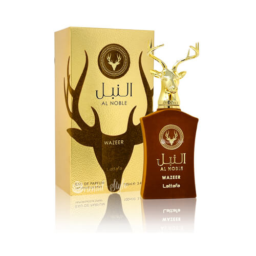 عطر ادکلن النبل وزیر قهوه ای لطافه 38 عطر ادکلن النبل وزیر قهوه ای لطافه