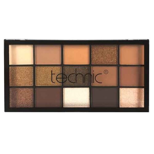 پالت سایه چشم تکنیک technic مدل BOUJEE تعداد 15 رنگ